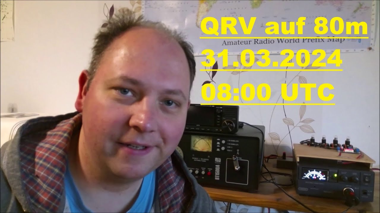 QRV auf dem 80m-Band: 31.03.24 08:00 UTC - 3.689 MHz (HF Condition ...