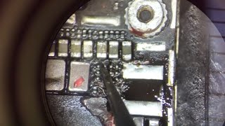 картинка: Ремонт IPhone 6 нет подсветки после другого СЦ,  repair not blacklight