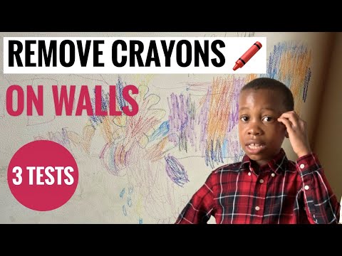 Remove Crayons On