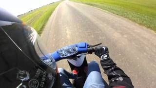 ballade derbi et scooter