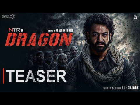 Dragon  TEASER   JR.NTR,Bobby Deol,Janhvi Kapoor