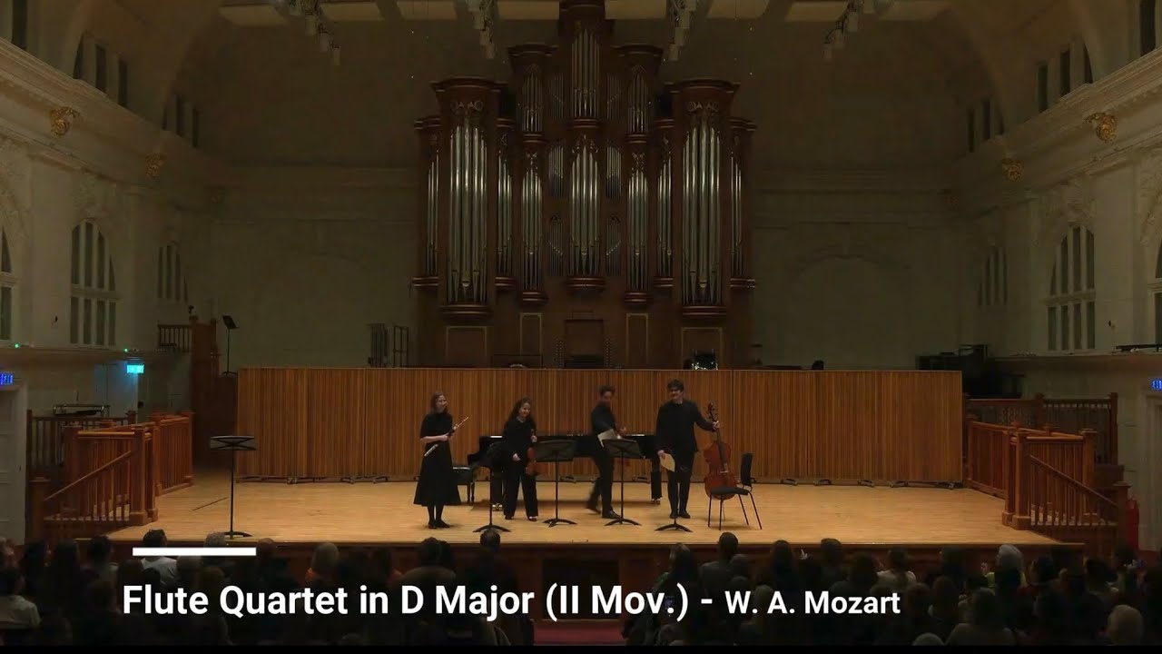 Mozart flute quartet in D major (II Movement)