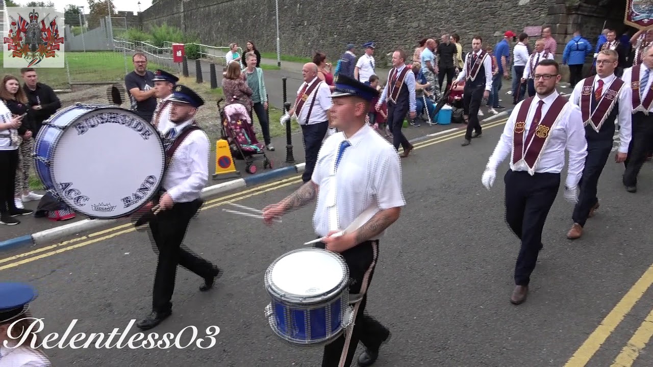 Bushside Accordion Band 330th Ann. Relief Of Derry Parade 10/08/19 YouTube