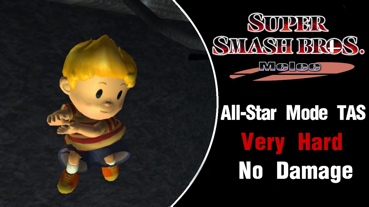 SSBM [TAS] - Lucas All Star Mode (Very Hard, No Damage)
