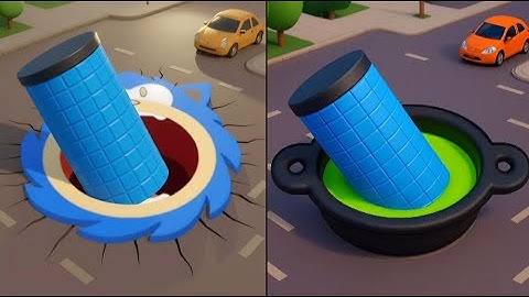 HEDGEHOG Vs GODZILLA Hole.io Max All Levels Gameplay Android,iOS NEW UPDATE