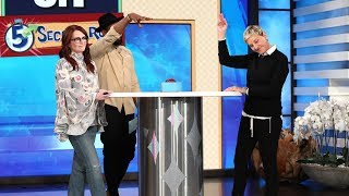 Megan Mullally Plays '5 Second Rule'