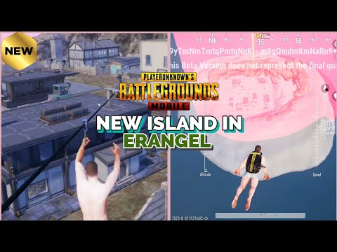 PUBG MOBILE 3.0 UPDATE ADVANCE MILITARY BASE ISLAND ADDED IN ERANGEL|PUBG MOBILE 3.0 BETA GAMEPLAY