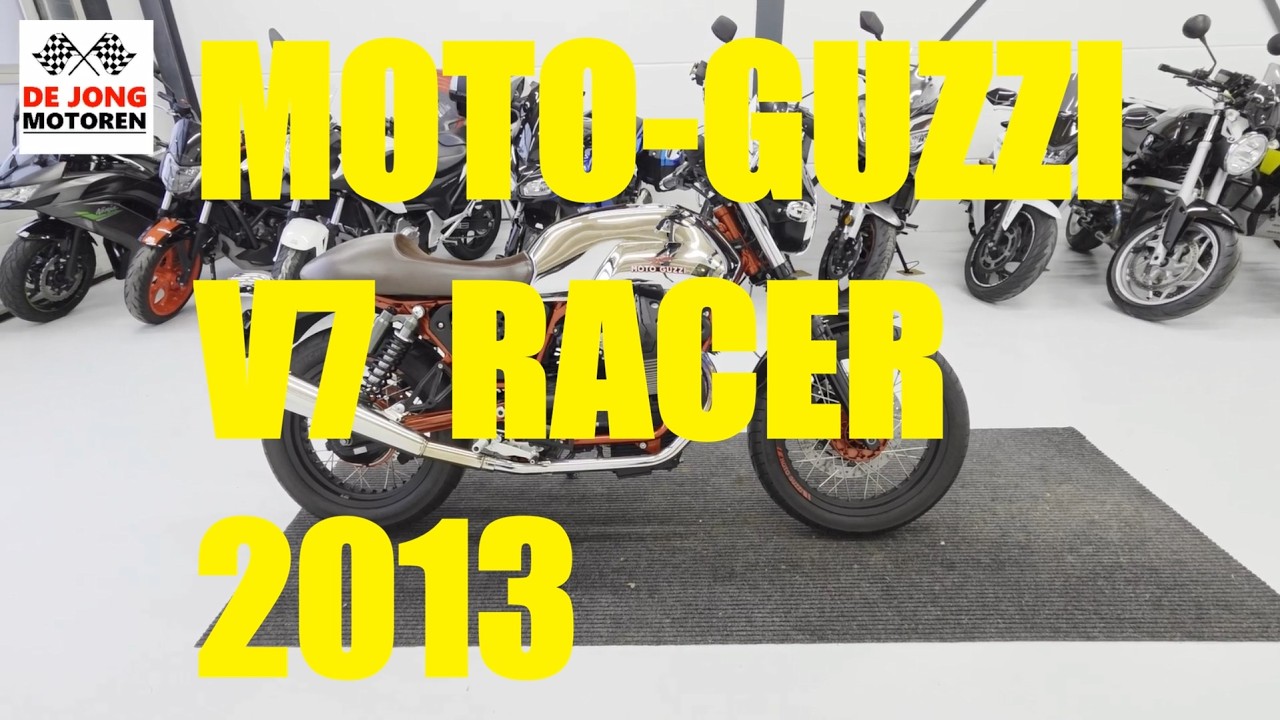 OCCASION: MOTO GUZZI V7 RACER 2014 25.862KM!!