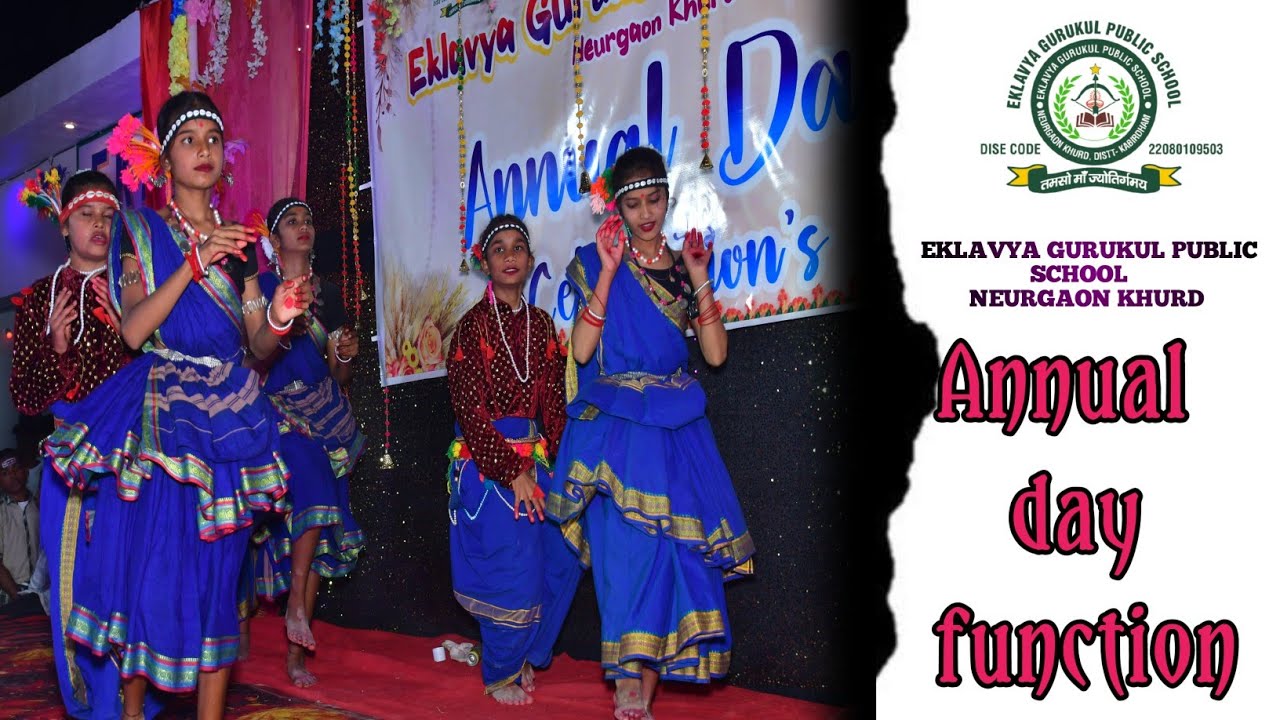 class 7th girls DANCE EKLAVYA GURUKUL NEURGAON KHRUD ANNUAL DAY PROGRAM 2025 GRAND