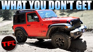 Here's Exactly What You DON'T Get With A Brand New 'Affordable' Jeep Wrangler!