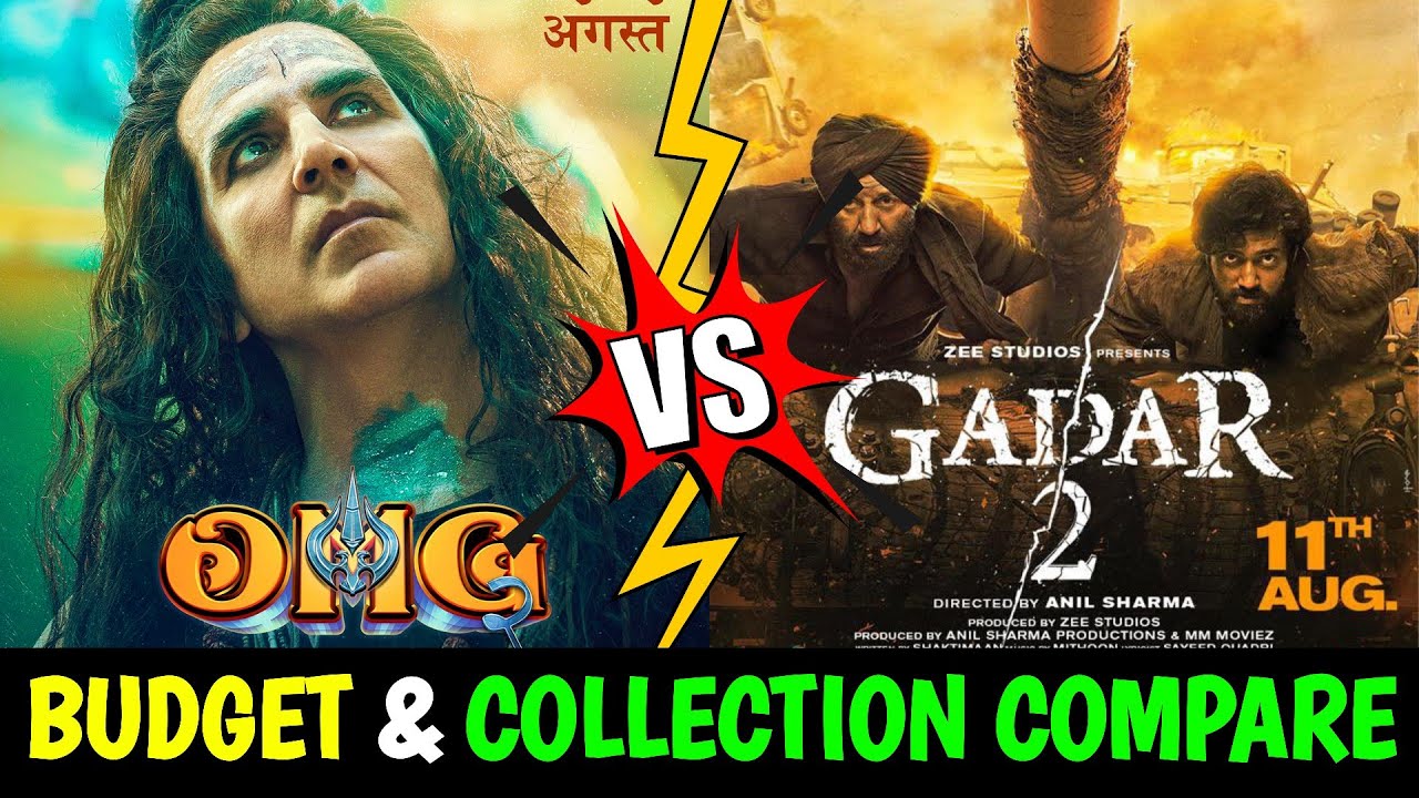 Gadar 2 Budget vs OMG 2 Budget | Gadar 2 vs OMG 2 Collection Day 1 | Gadar 2 Latest Update | OMG2