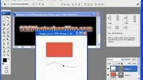 Photoshop Tips - Arrow Tool