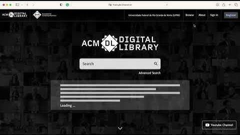 Database search - ACM Digital Library