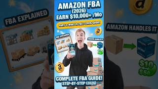 What is Amazon FBA and How Does It Work? | 2026 Beginner's Guide (Step 3)#PLE #AmazonFBA#shorts