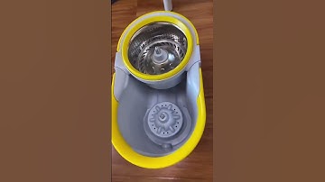 Detachable basket spin mop bucket, more convenient mop bucket type. #shorts