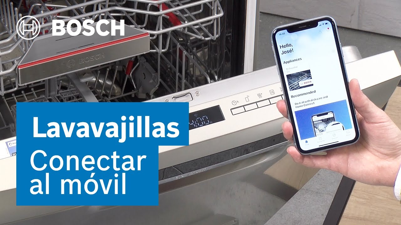 Cómo Conectar Tu Lavavajillas Bosch a Home Connect a Través Del Código QR | Bosch Home España