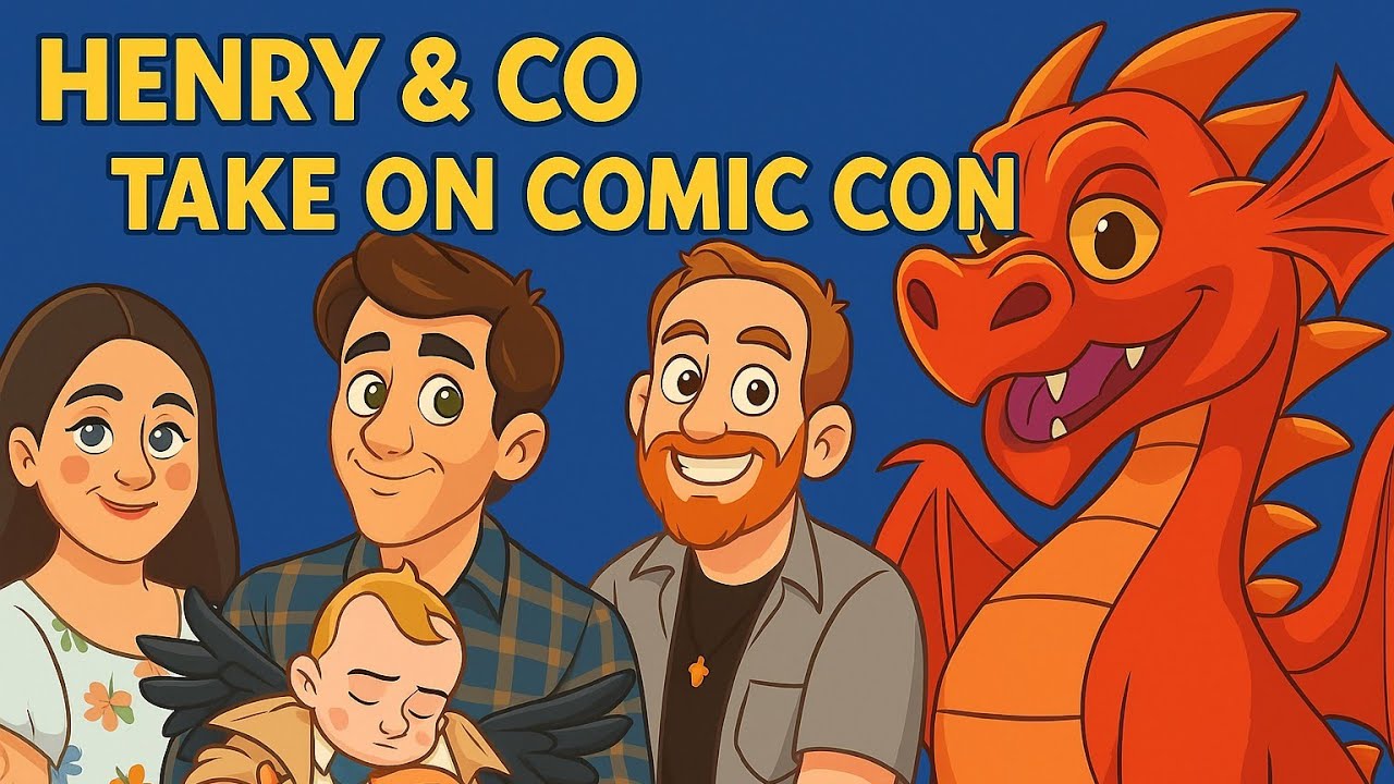 Henry & Co Take On Comic Con Wales 2025