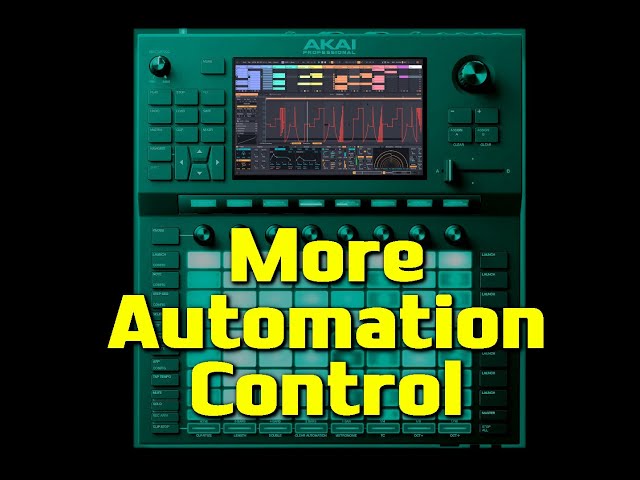 Akai Force MIDI (CC) Automation + FX Processing in Ableton Live