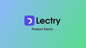 Lectry AI Course Creator - Demo