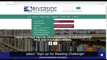 Register for Beanstack / Reading Challenge (Desktop)