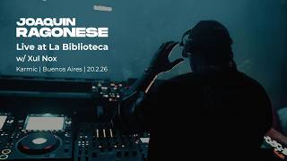 Joaquin Ragonese | Live at La Biblioteca | w/ Xul Nox