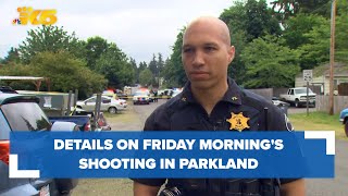 BREAKING: Pierce Co. deputies respond to shooting call in Parkland