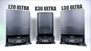 Dreame X30 Ultra vs L30 vs L20  Which is the Best Robot Vacuum Mop Combo?