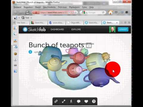 use the sketchfab publisher in 3ds Max