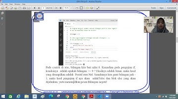Dasar Pemrograman - Pertemuan 4 - Logika Percabangan