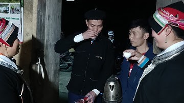 hát đối đáp nhà gái tiến nhà trai về @lý mùi vlog