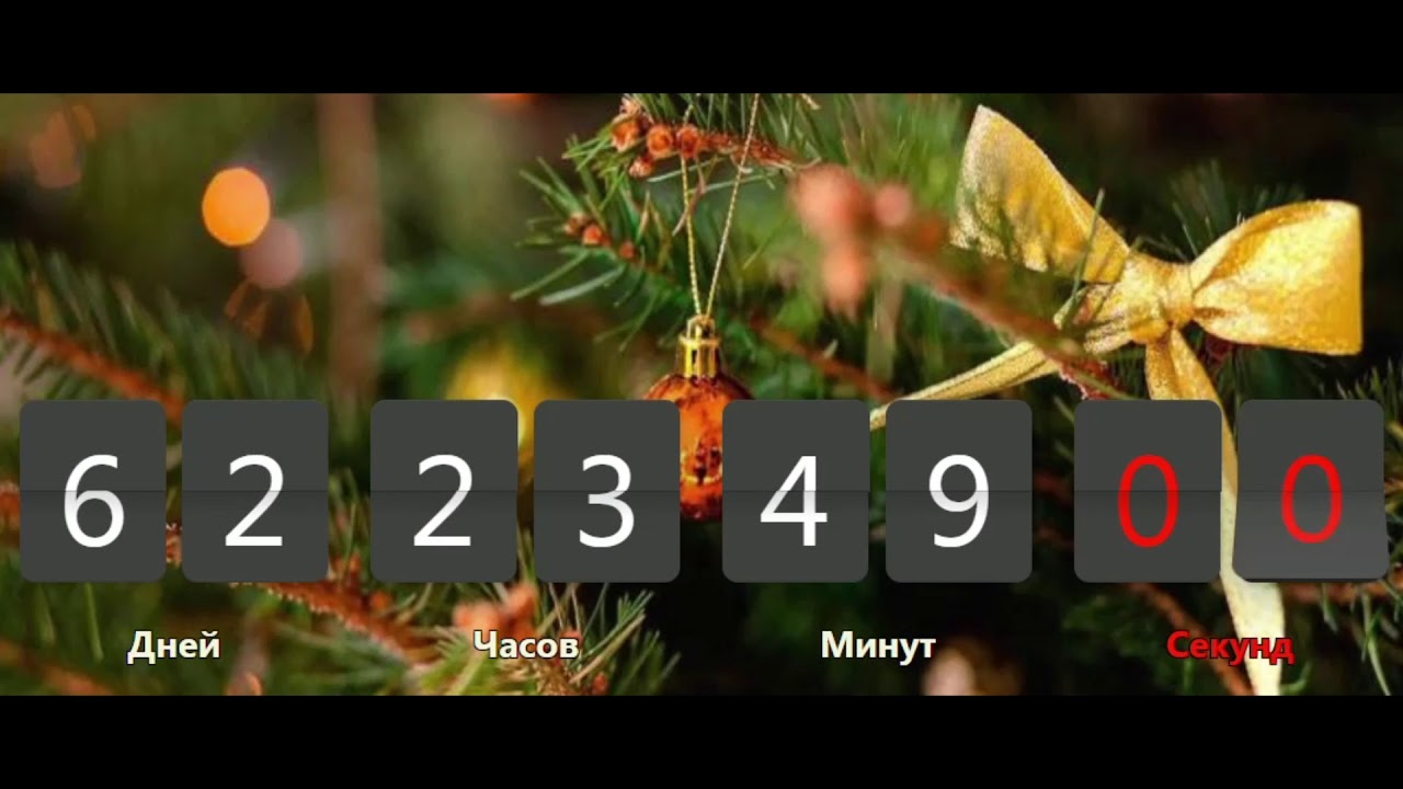Сколько Минут До Нового Года