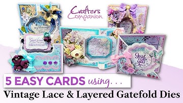 5 EASY CARDS | CRAFTER