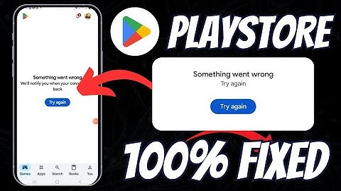 Play store something went wrong || play store something went wrong problem | play store problem Fix