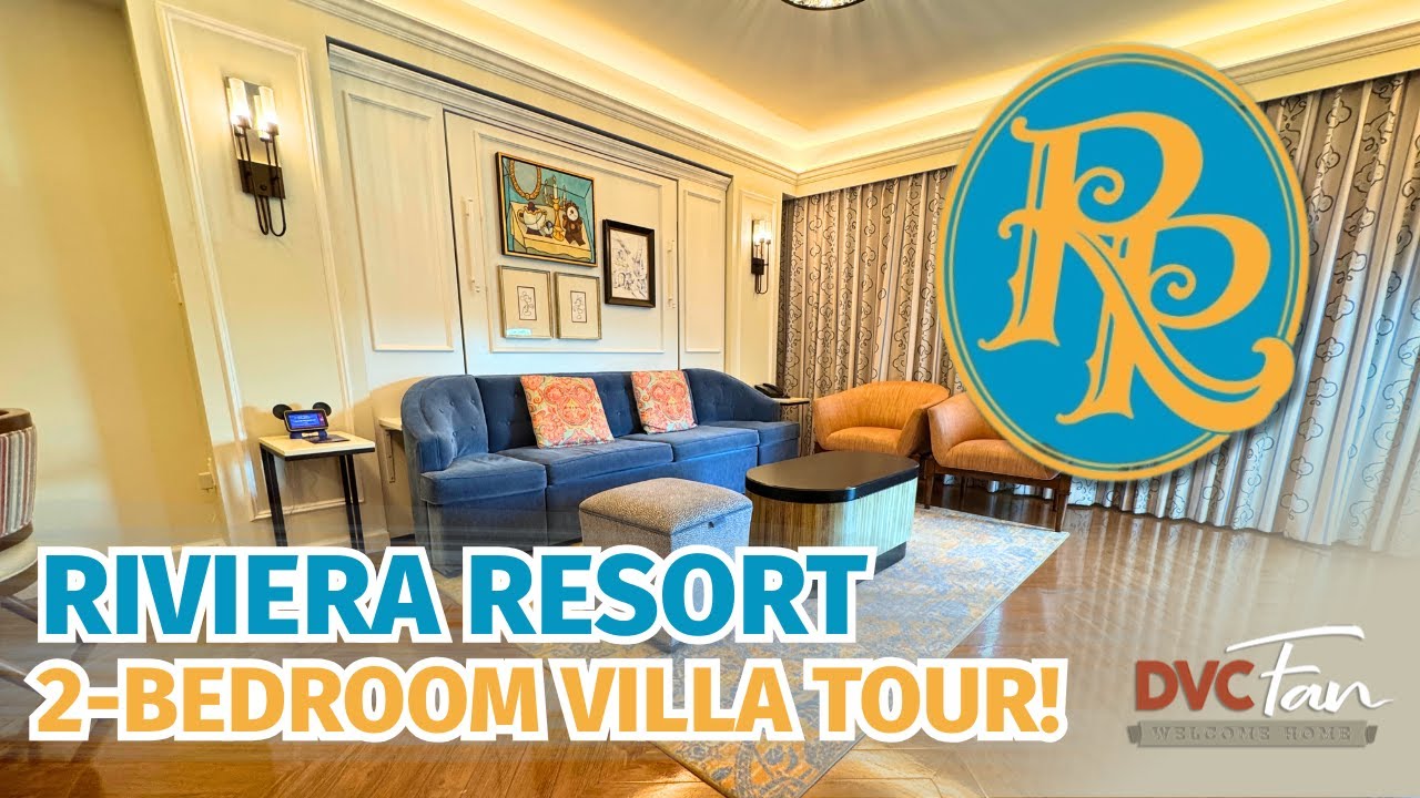 Inside a 2‑Bedroom Dedicated Villa at Disney’s Riviera Resort! | DVC Room Tour
