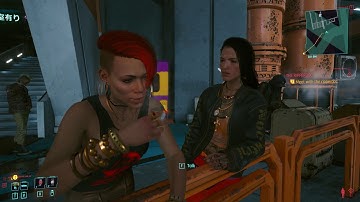 Cyberpunk 2077 - vivid street npc