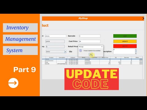Inventory Management System In Java (Part 9)