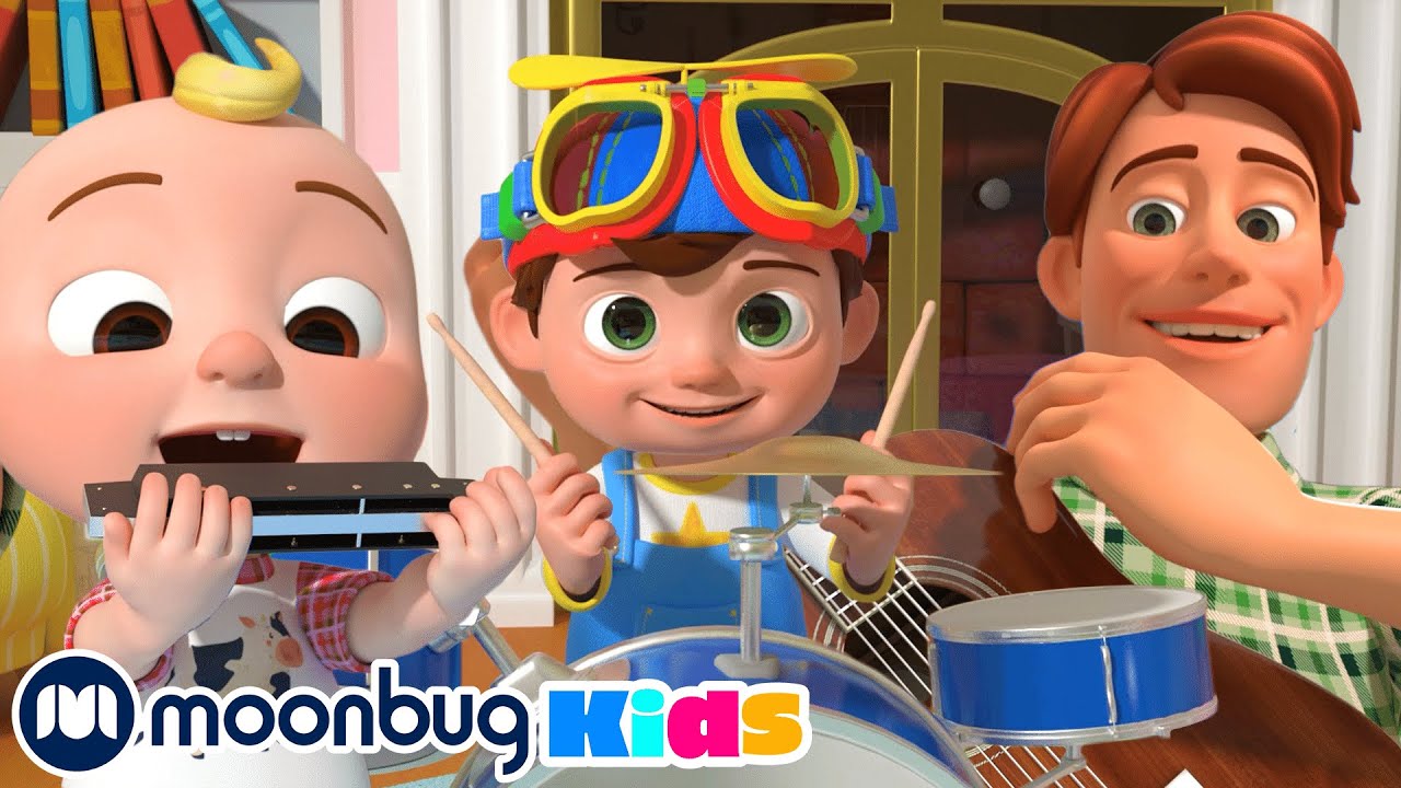 ⁣Father and Sons Song!  @CoComelon | ABC 123 Moonbug Kids | Fun Cartoons