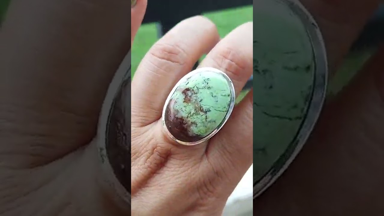 Lemon Chrysoprase Ring 925 Sterling Silver Handmade ring Unique Gifts For Her Gemstone