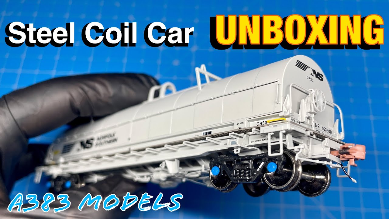 REVISIÓN Scale Trains -Rivet Counter- Steel Coil Car Escala HO (1:87)