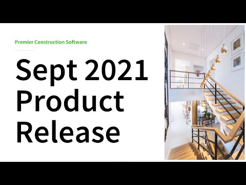 September 2021 Product Release
