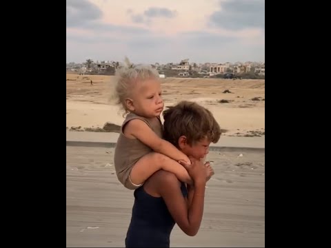 مصر تنقذ الطفل حامل شقيقه في غزة وتوفر لهما الرعاية الكاملة دموعه أبكت العالم