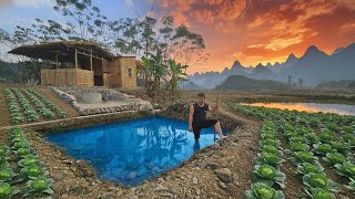 A bold challenge for a young CEO: Complete the manual fish pond digging in 2 consecutive days.