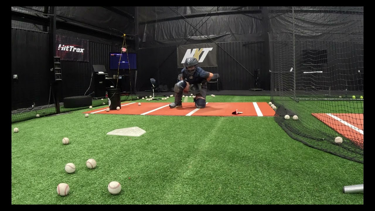 CJ Civitano - Catcher - Class of 2028 - Immaculate High School - Lateral Blocking