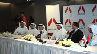 video khadem al qubaisi fields questions about arabtecs future