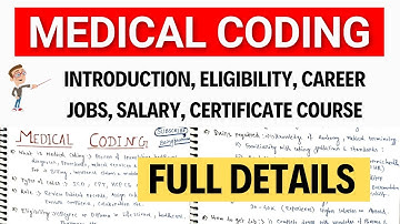 Medical Coding - Eligibility, Career, Jobs, Salary, Certificate Course Details | Being Pharmacist