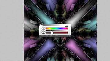 Extreme materials - creating an abstract pattern with super reflection 3 - by David Brinnen.