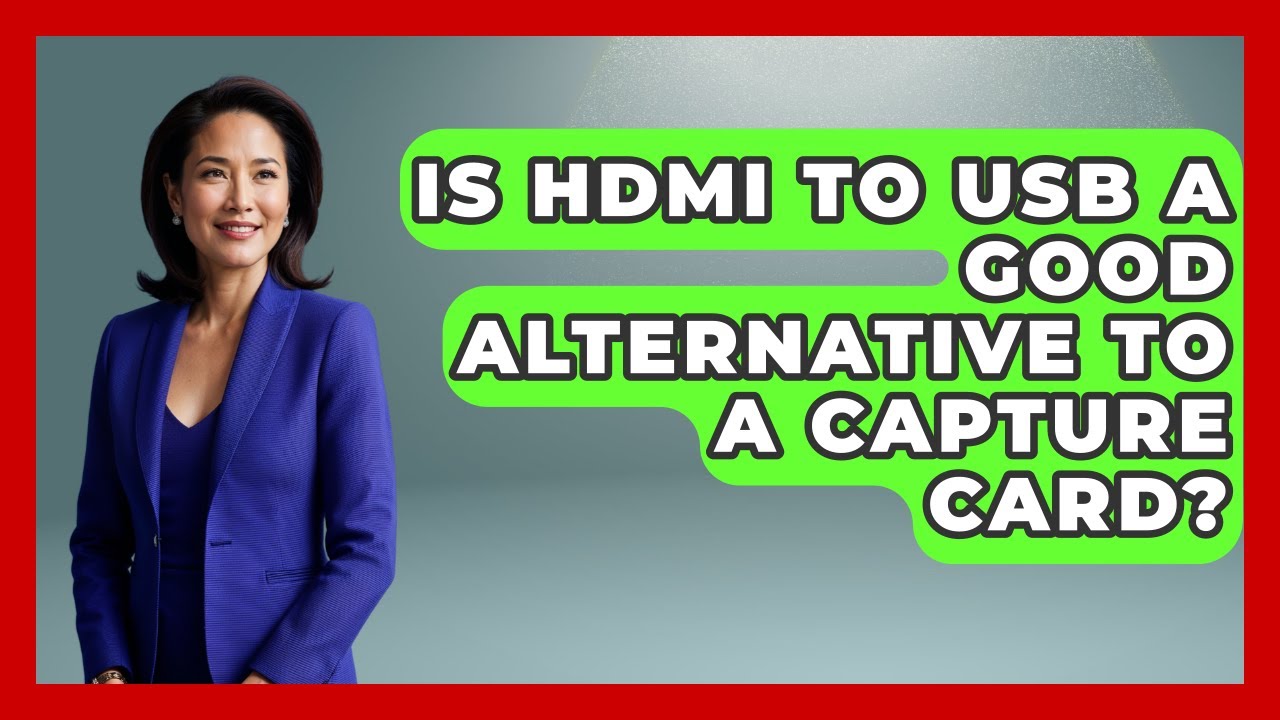 Is HDMI To USB A Good Alternative To A Capture Card? - NextGen Viewing and Audio
