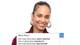 Alicia Keys Answers the Web's Most Searched Questions | WIRED