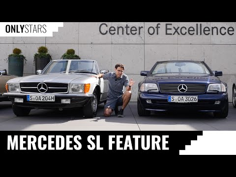 Which is the best Mercedes SL roadster? All generations in one video!