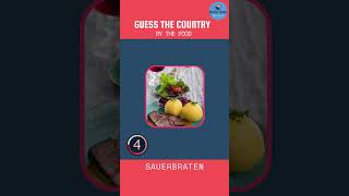 Can you guess the country by its Food? #shorts #youtubeshorts #foodtrivia #funquiz